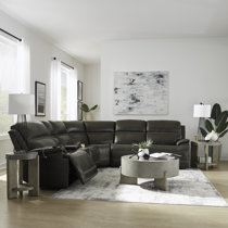 Rizzo heights leather on sale power reclining sectional